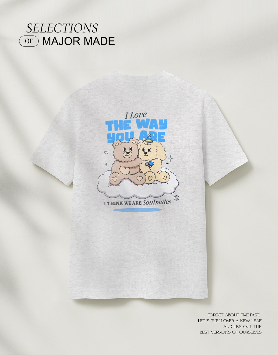 雲朵登峰熊熊汪汪短T