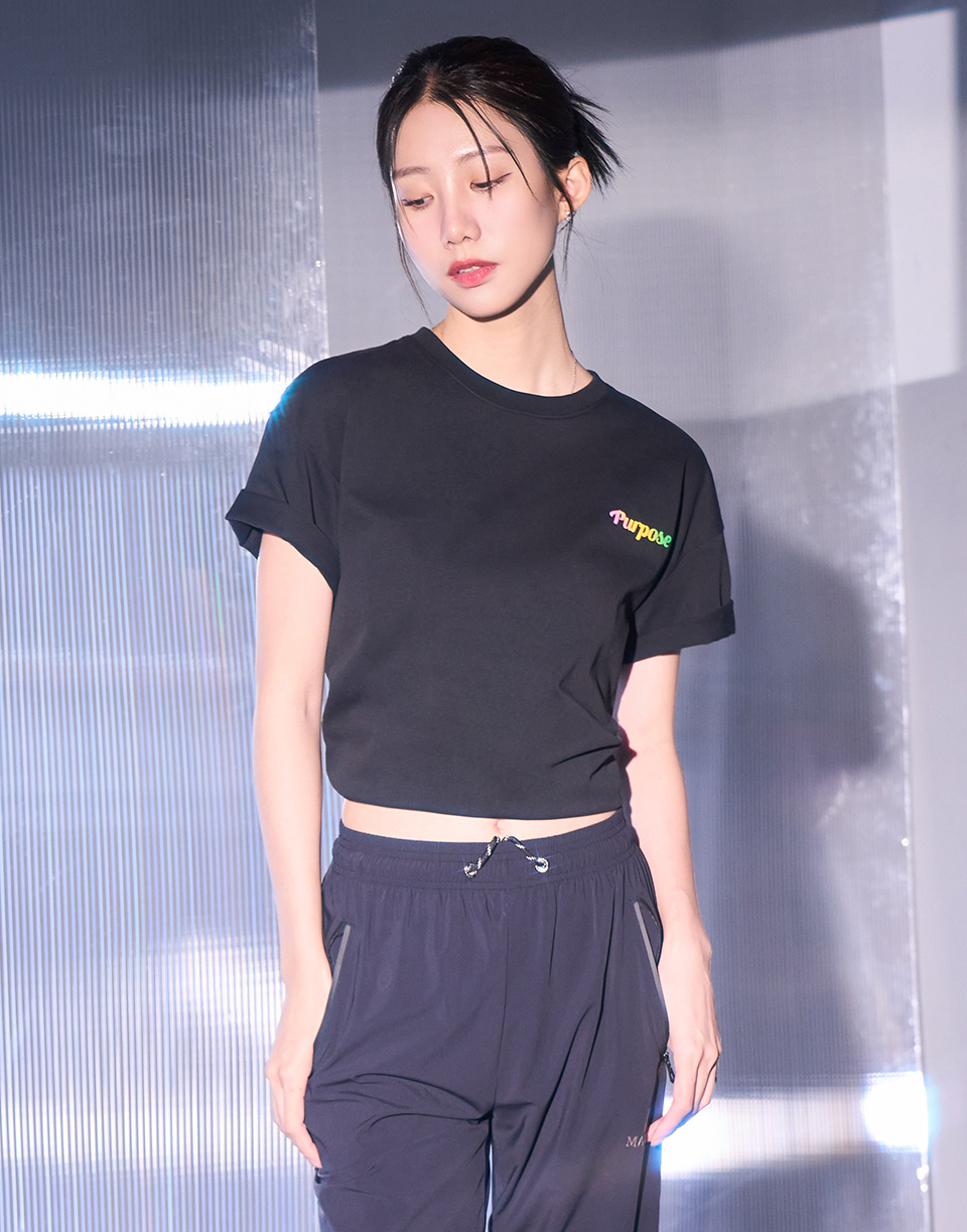 旅行意義漸層感短T