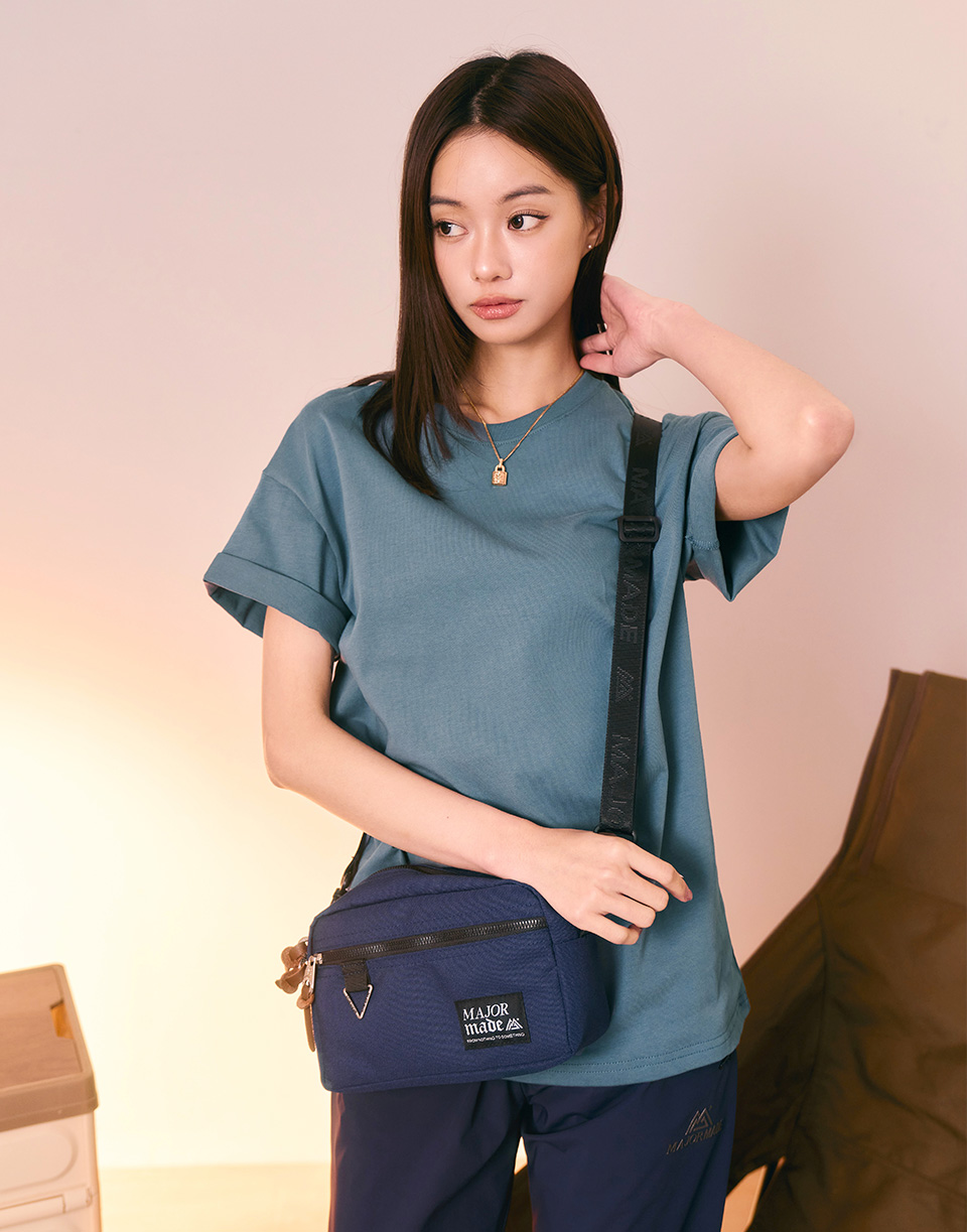 品牌織標極簡厚磅多色素T