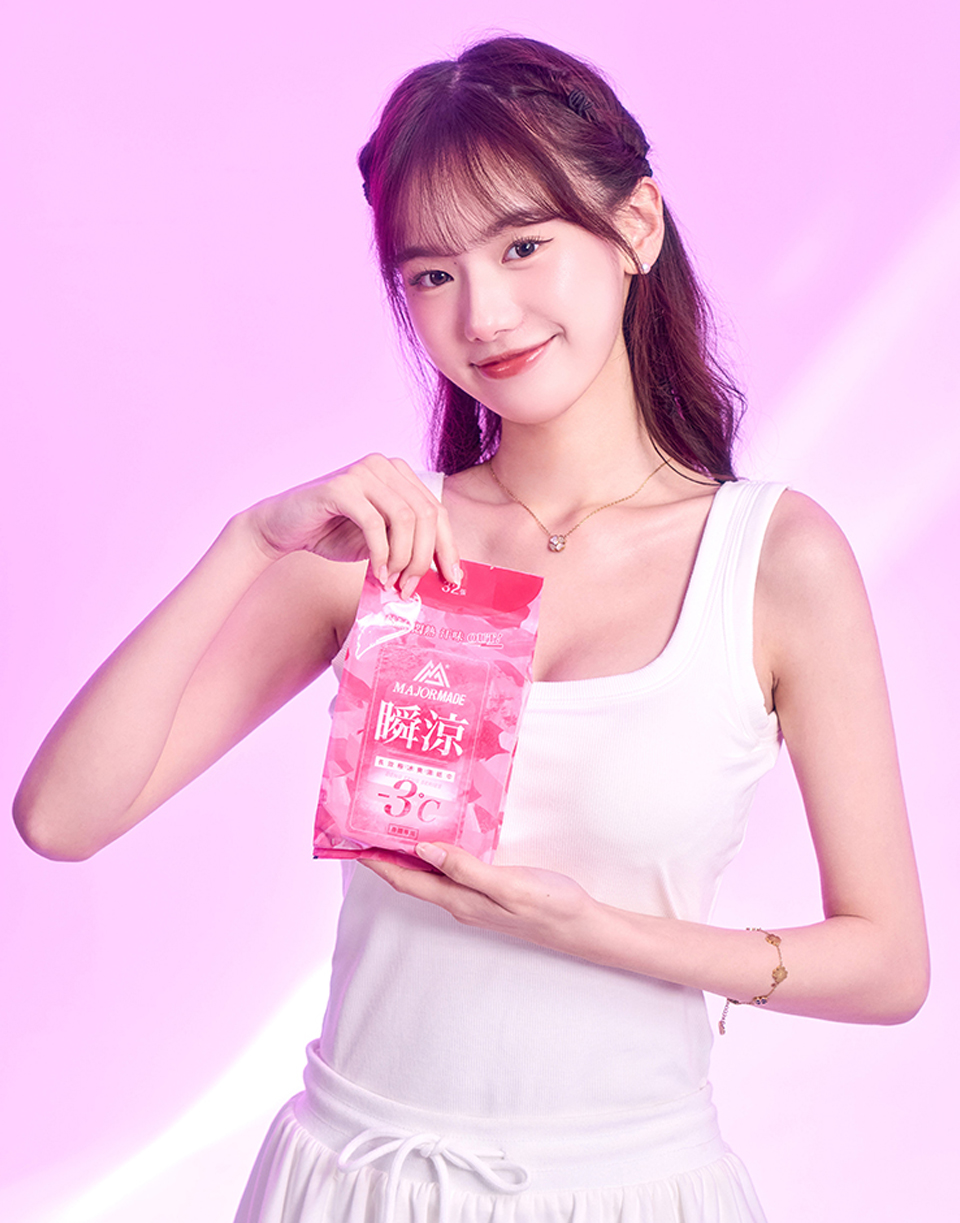 瞬涼長效極冰爽濕紙巾