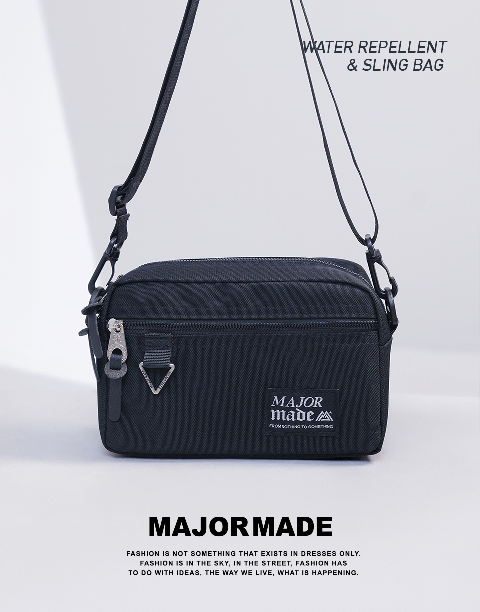 防潑水登峰側背包