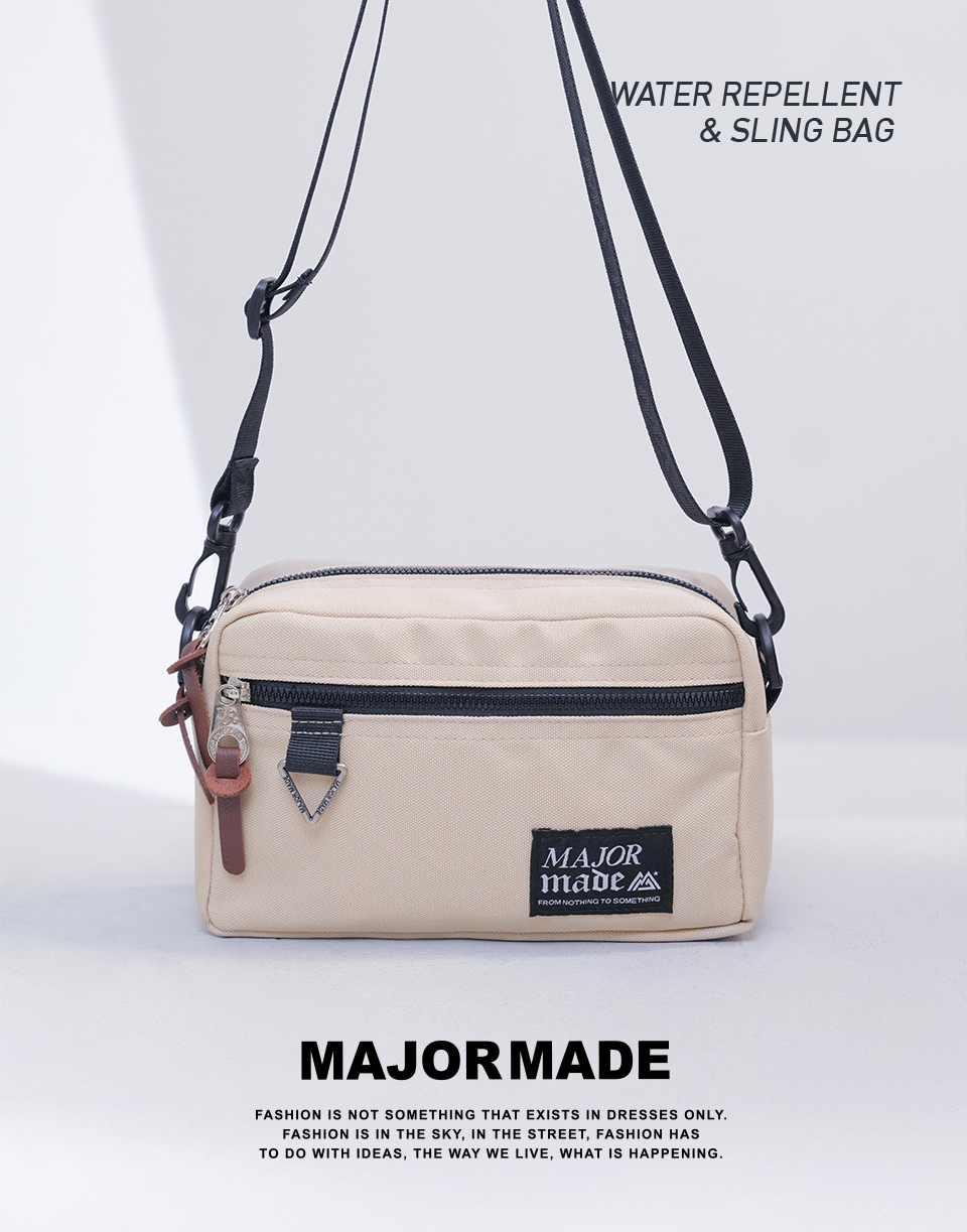 防潑水登峰側背包