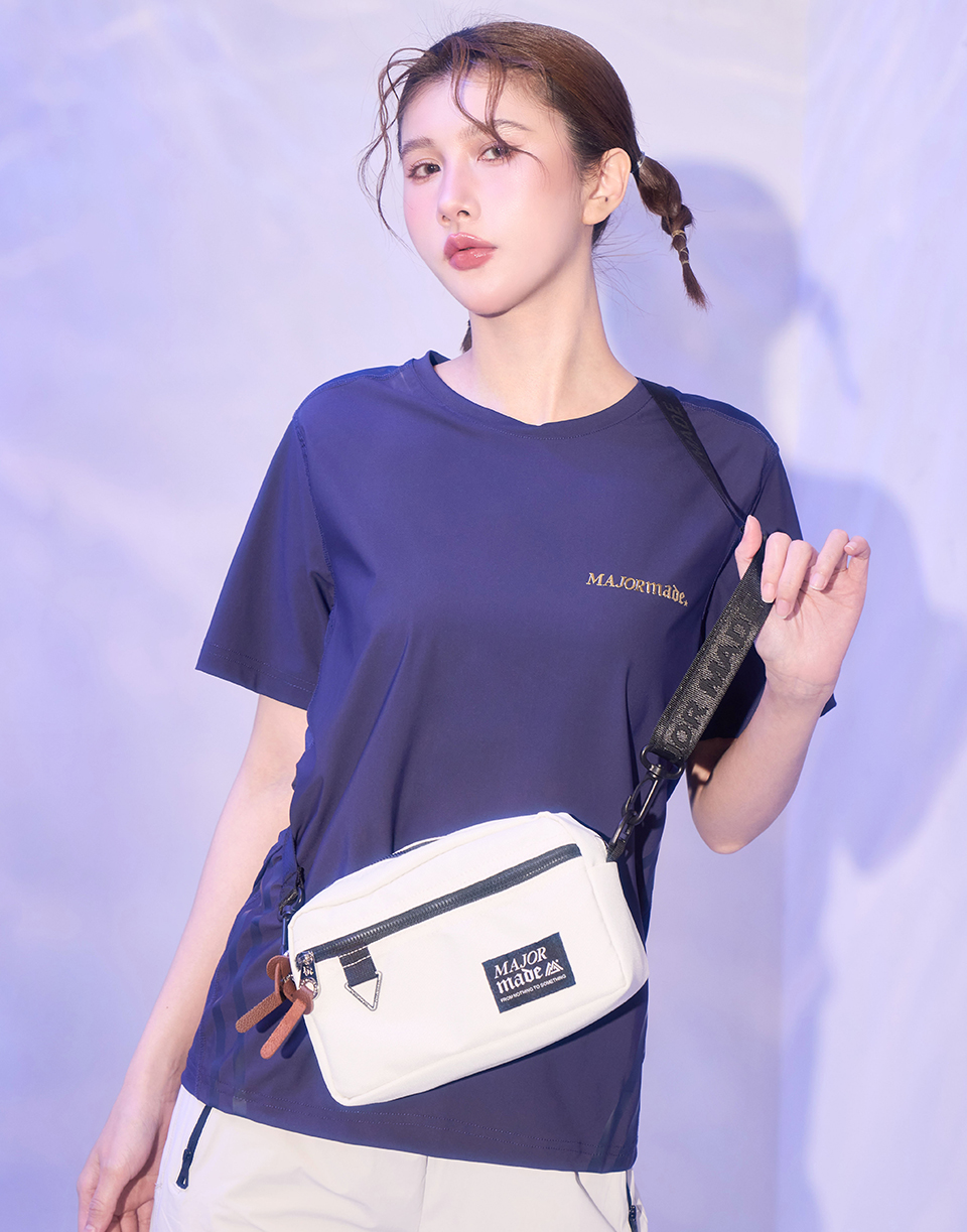 防潑水登峰側背包