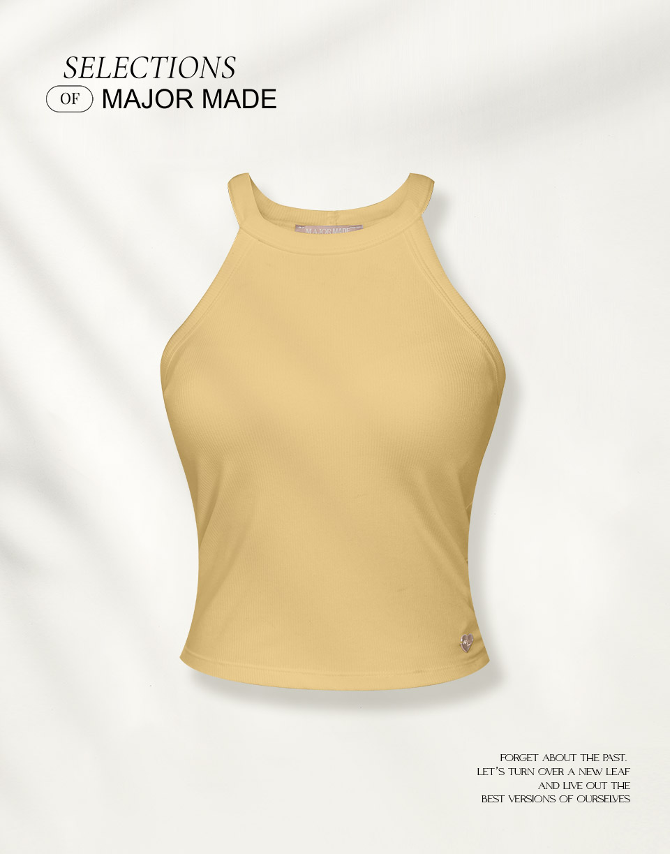 百搭棉柔削肩背心