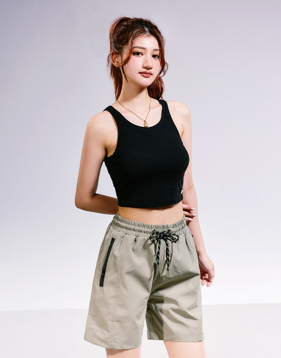 登峰燙金防潑水機能短褲