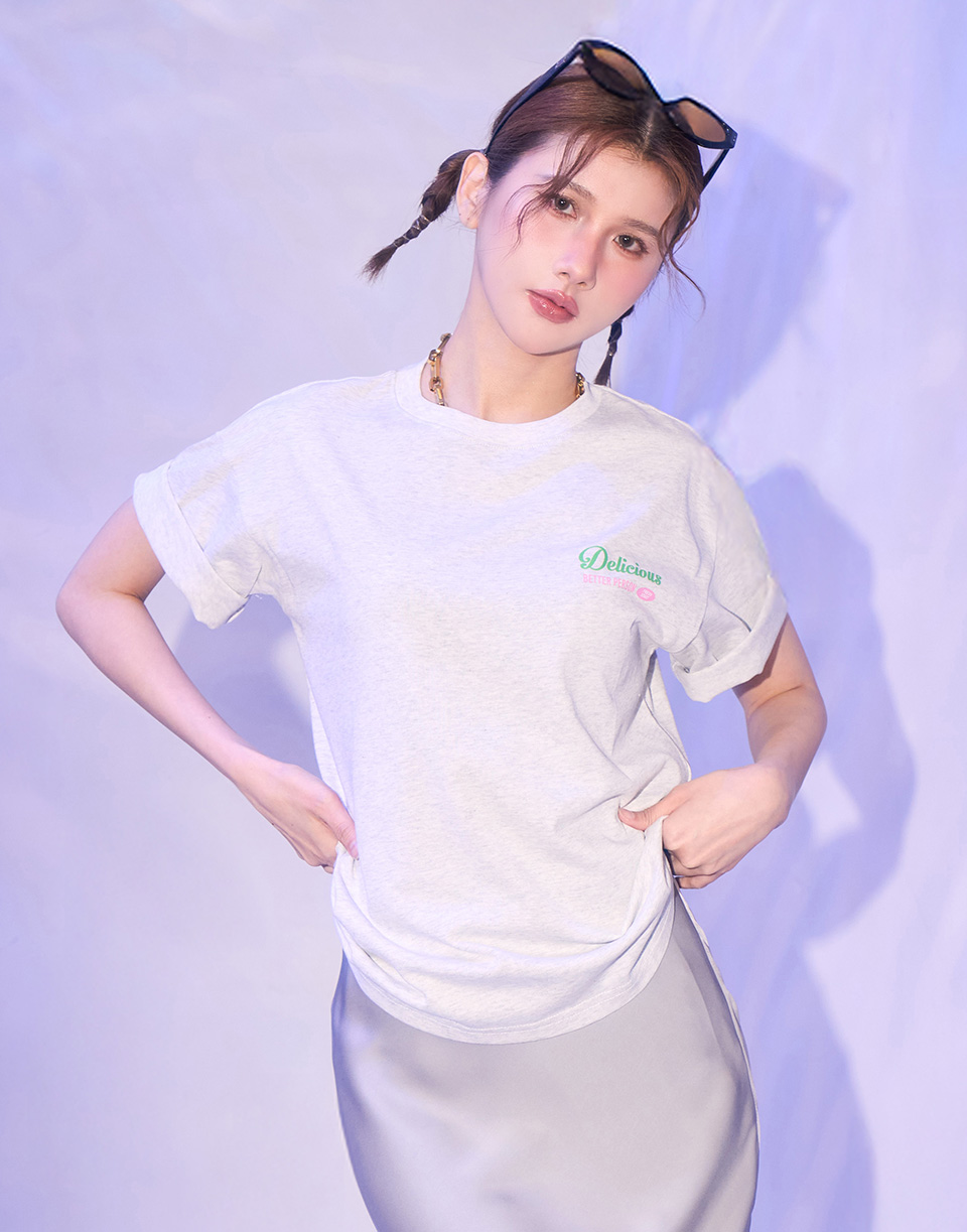 夏日香檸厚磅短T