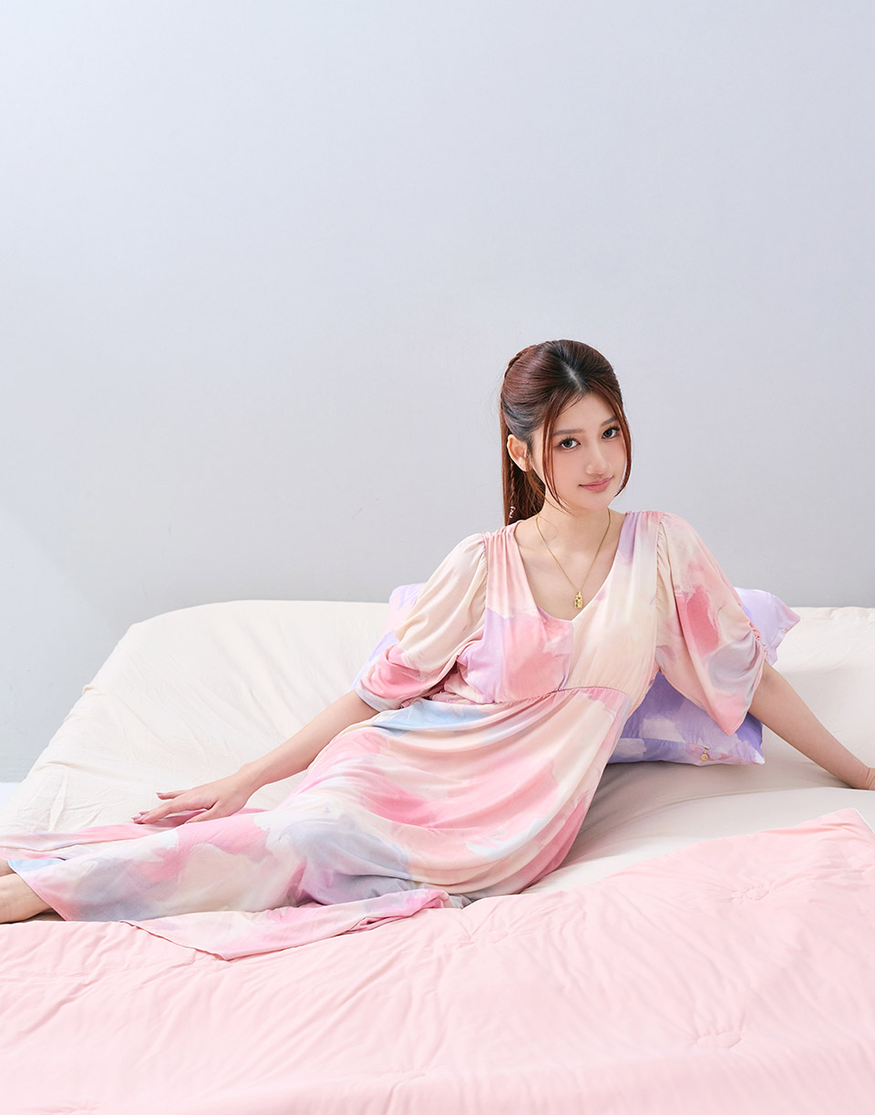 夢幻雲彩公主洋裝睡衣