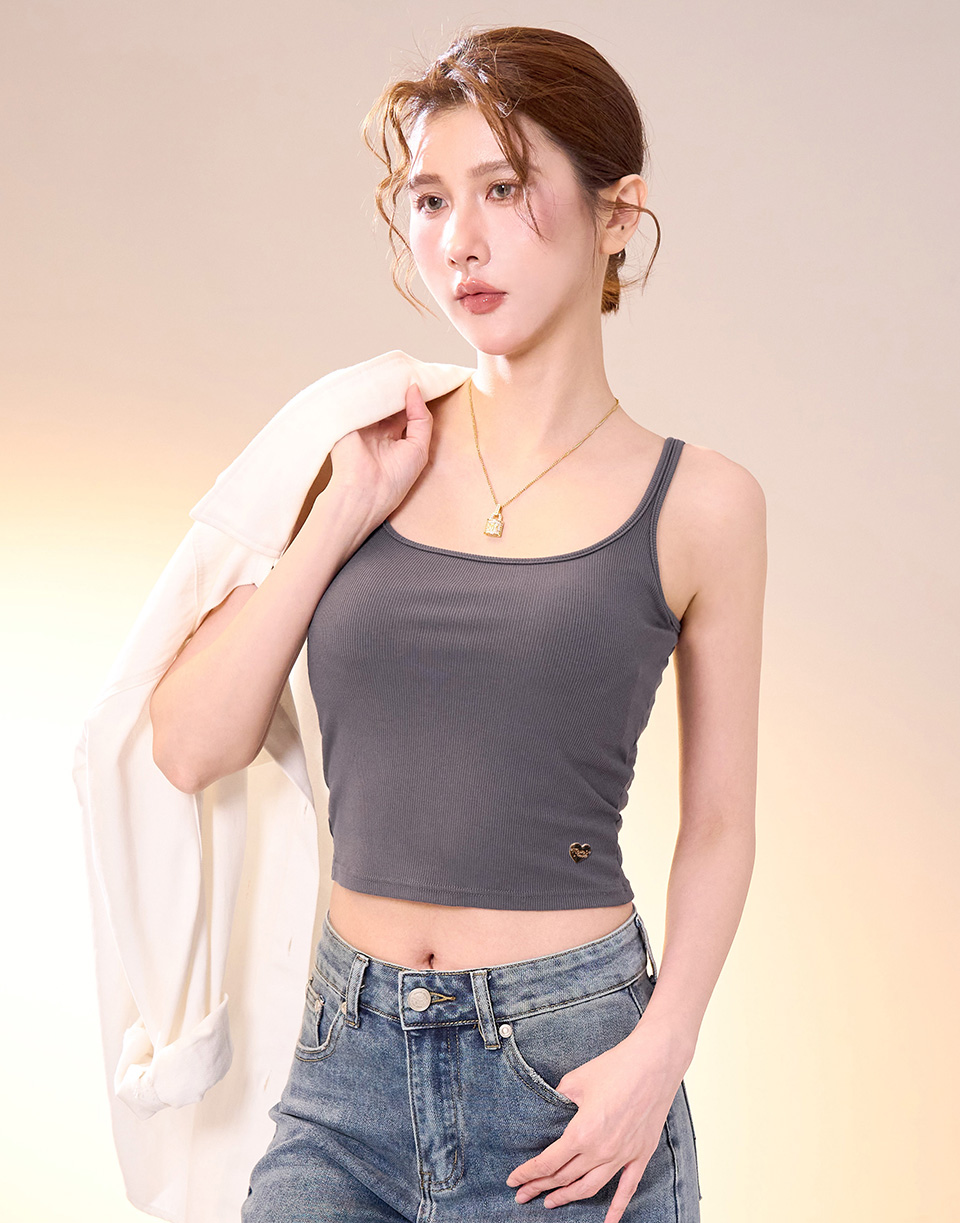 簡約細肩百搭小背心