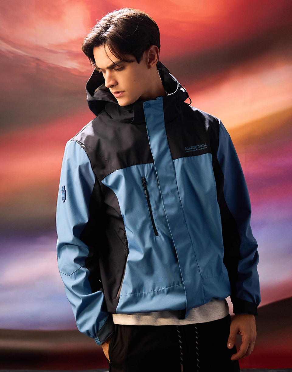 六代多機能登峰外套-拼接/漸層款