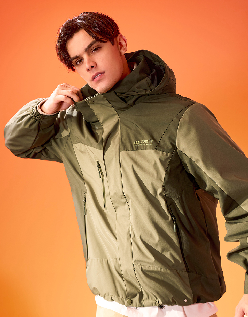 六代多機能登峰外套-拼接/漸層款