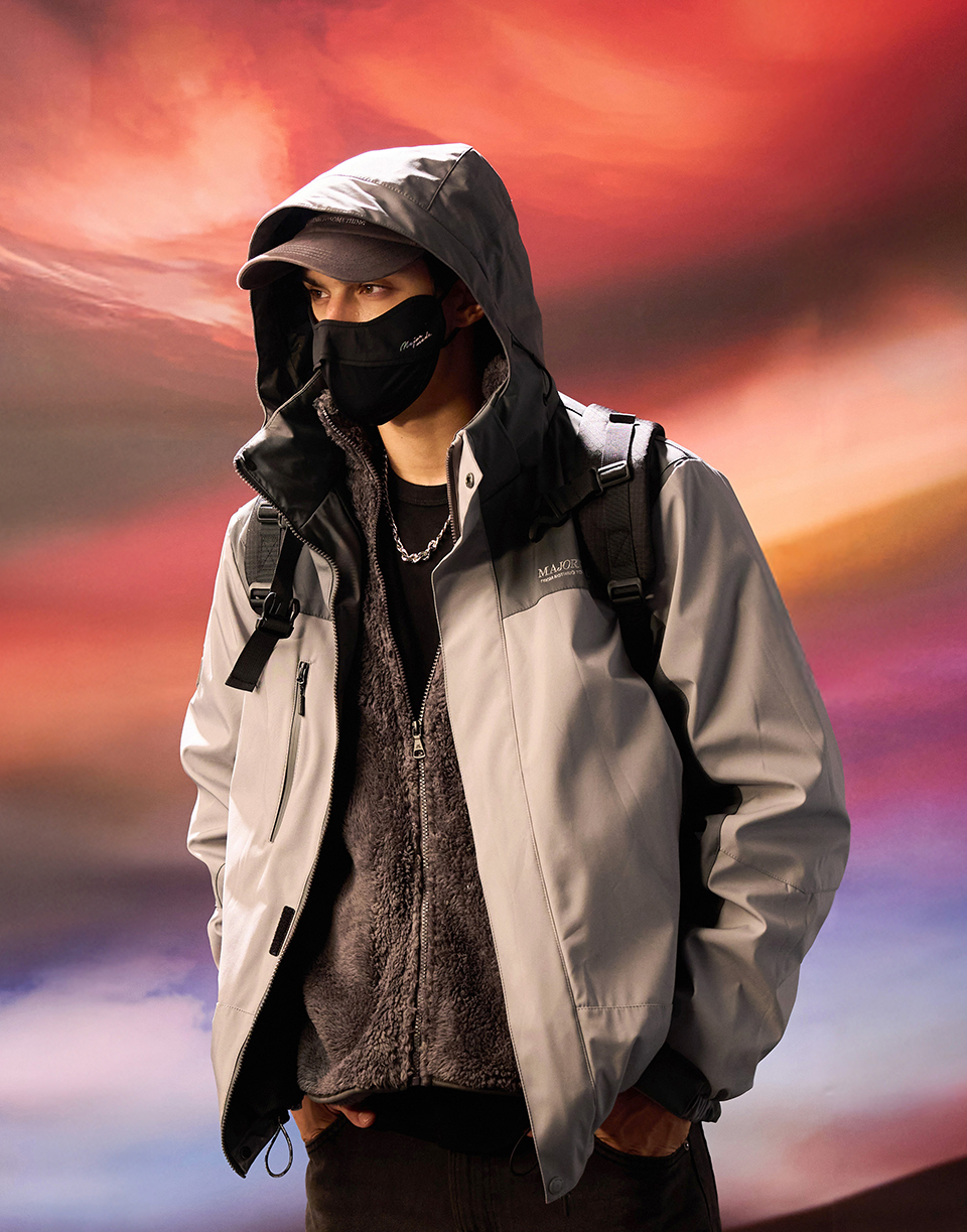 六代多機能登峰外套-拼接/漸層款