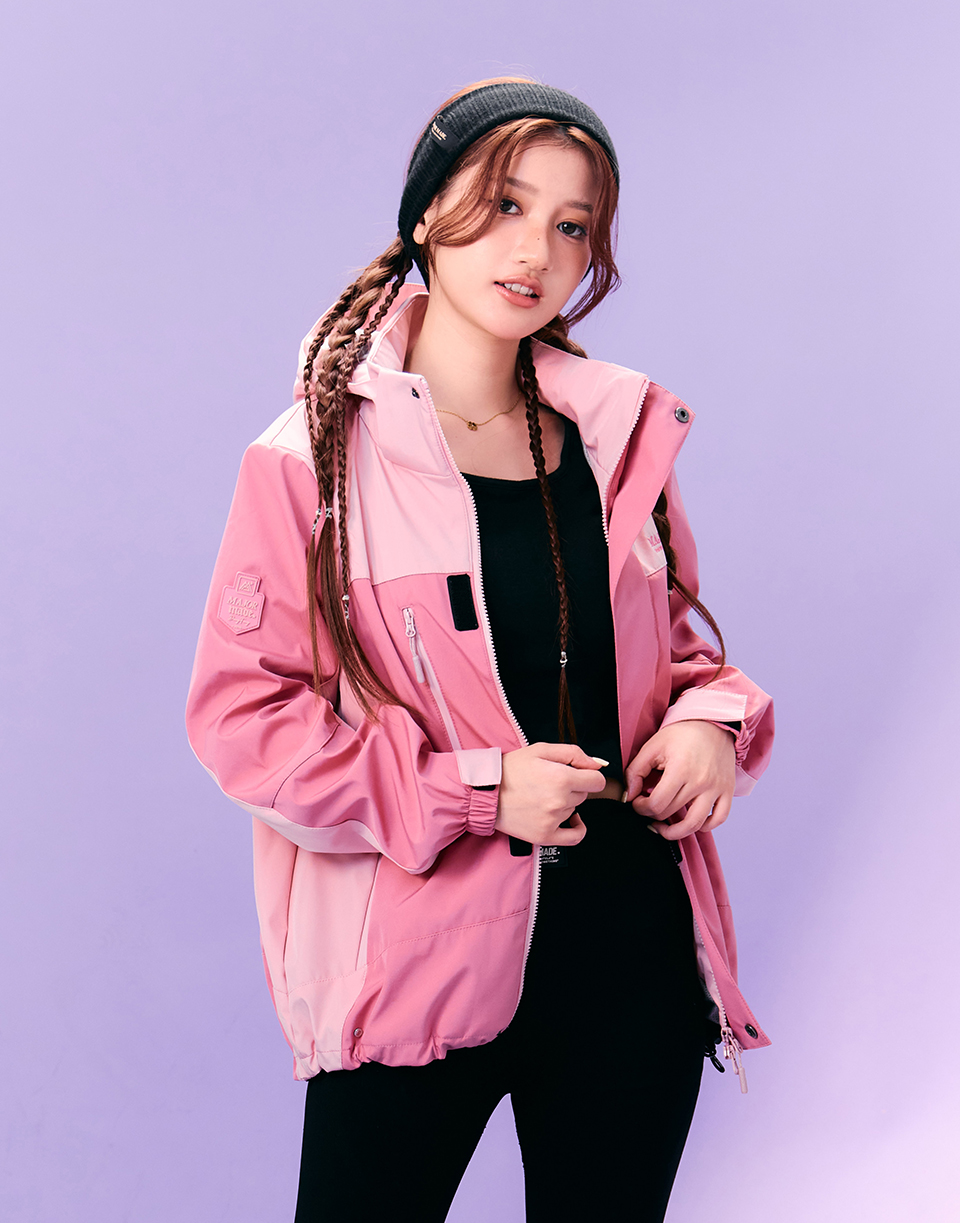 六代多機能登峰外套-拼接/漸層款