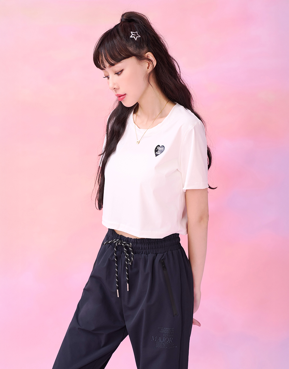 登峰細斜紋機能縮口褲