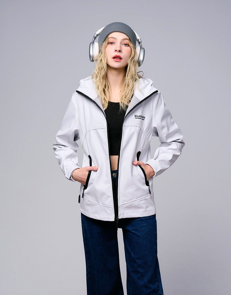 防潑水科技布機能登峰外套