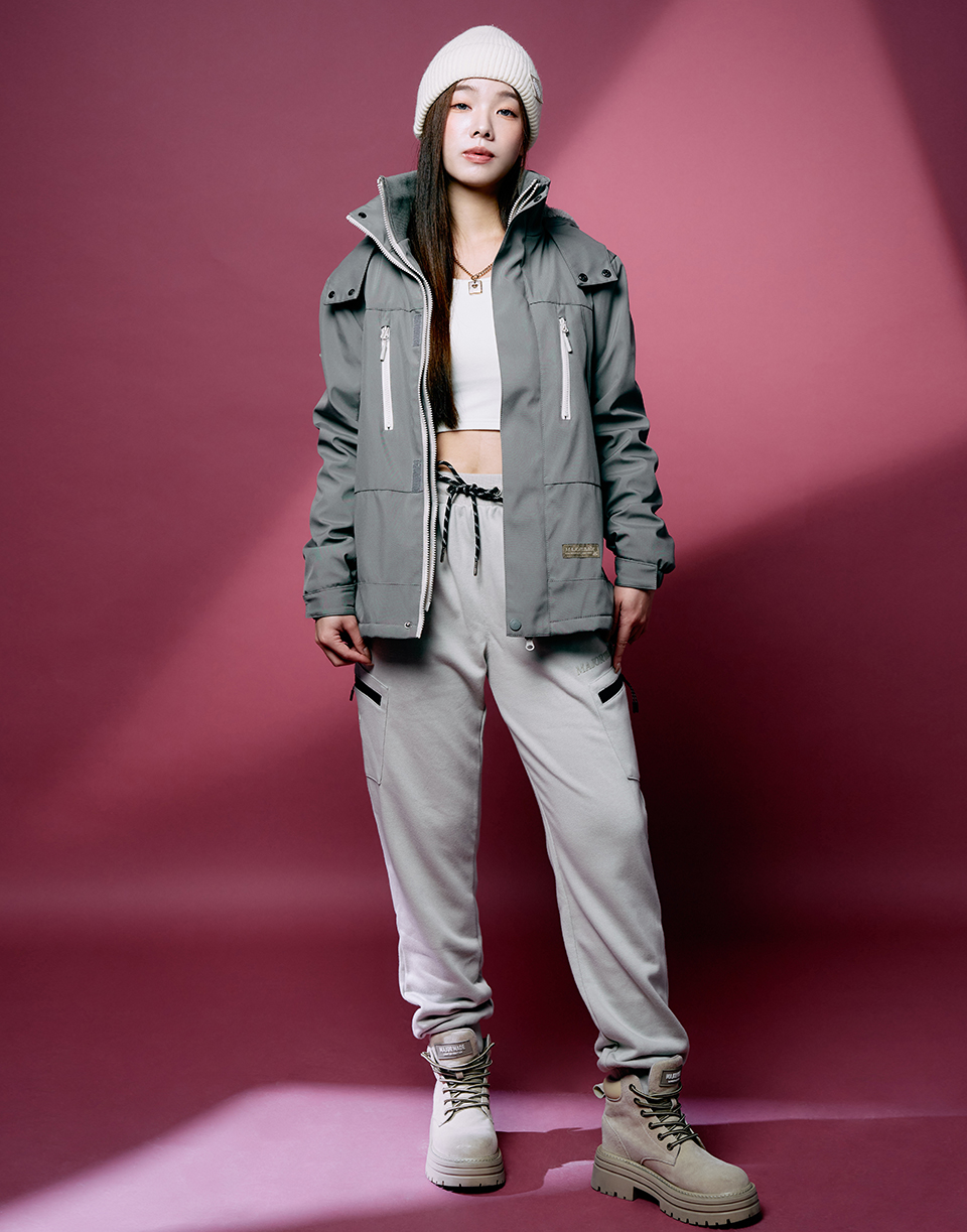 大口袋工作棉褲