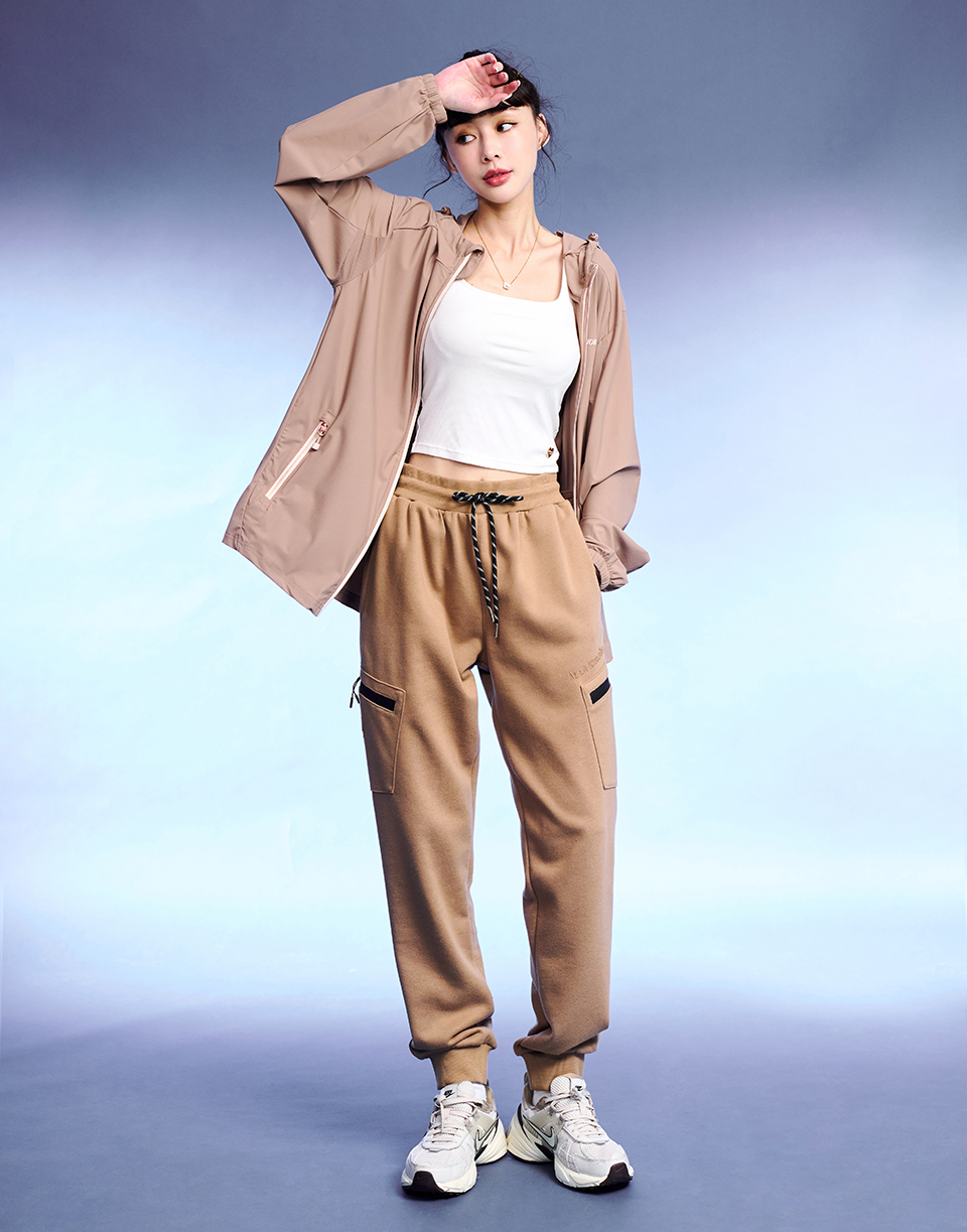 大口袋工作棉褲