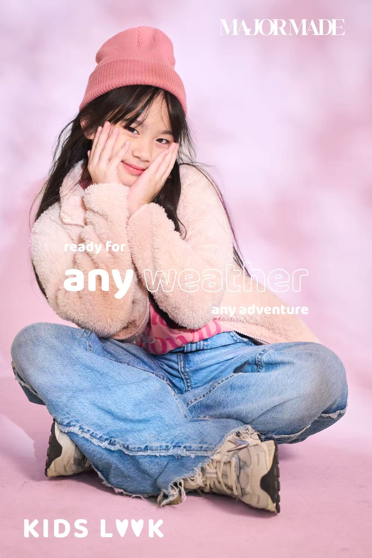 極暖北極絨毛登峰外套-孩童款