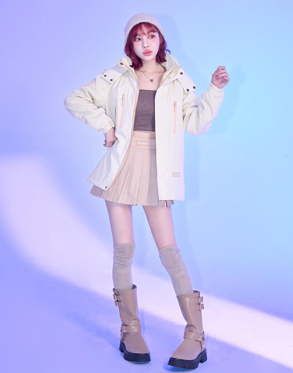 百搭過膝泡泡長襪