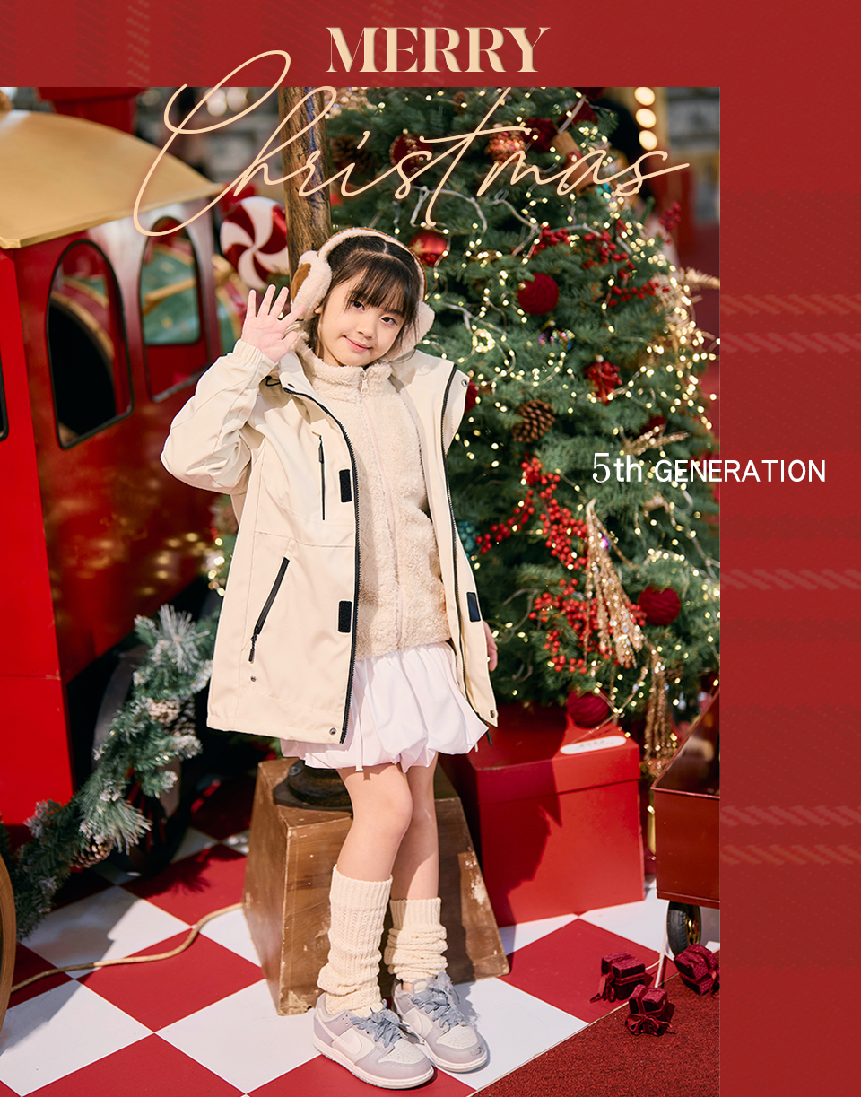 六代多機能登峰外套-孩童款