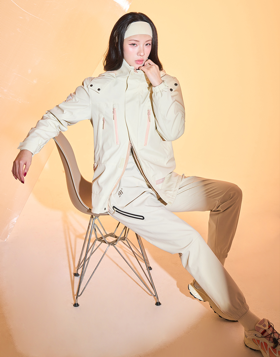 四口袋防潑水工作褲