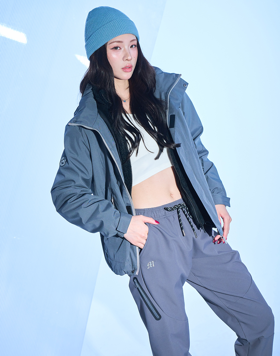 四口袋防潑水工作褲