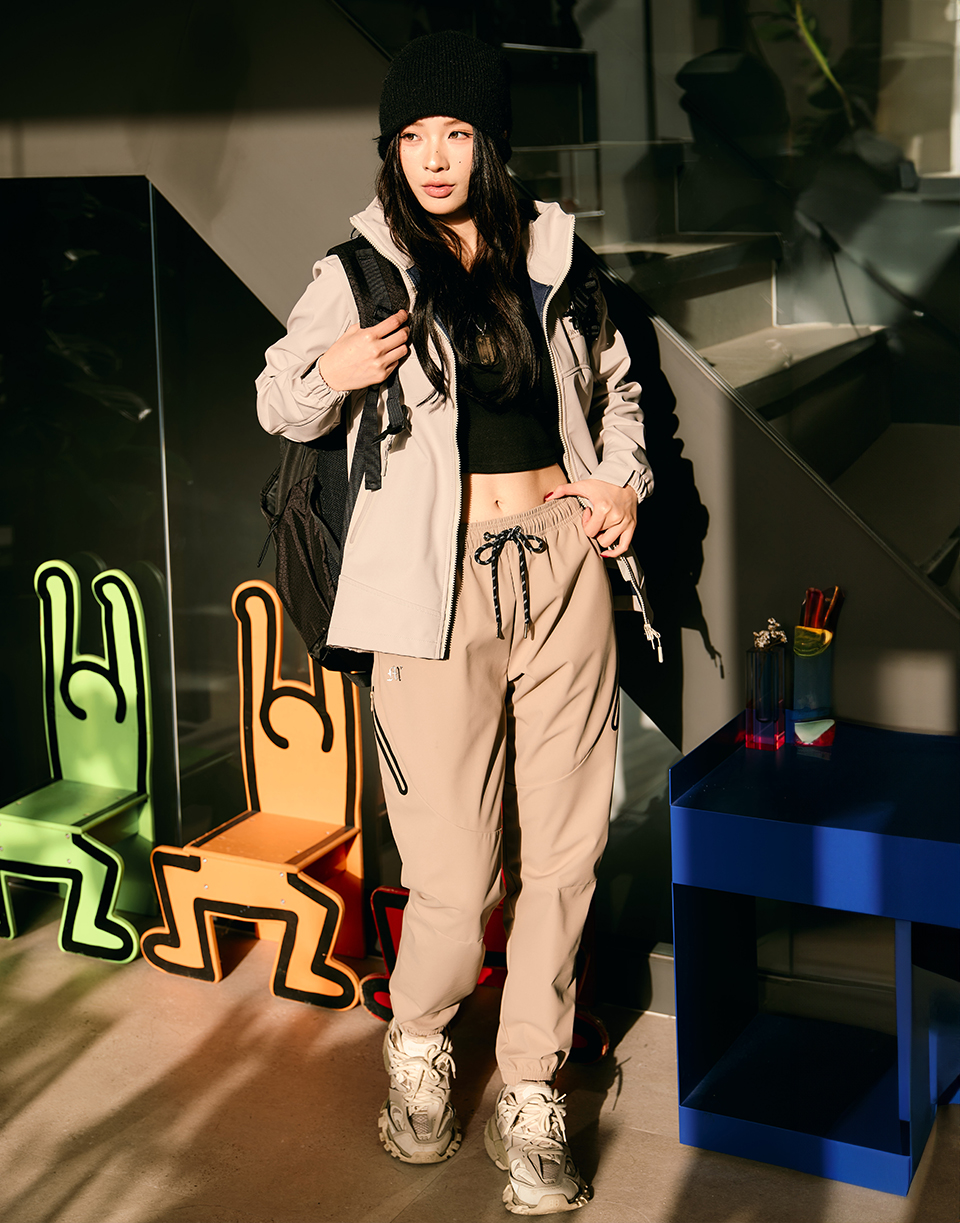 四口袋防潑水工作褲