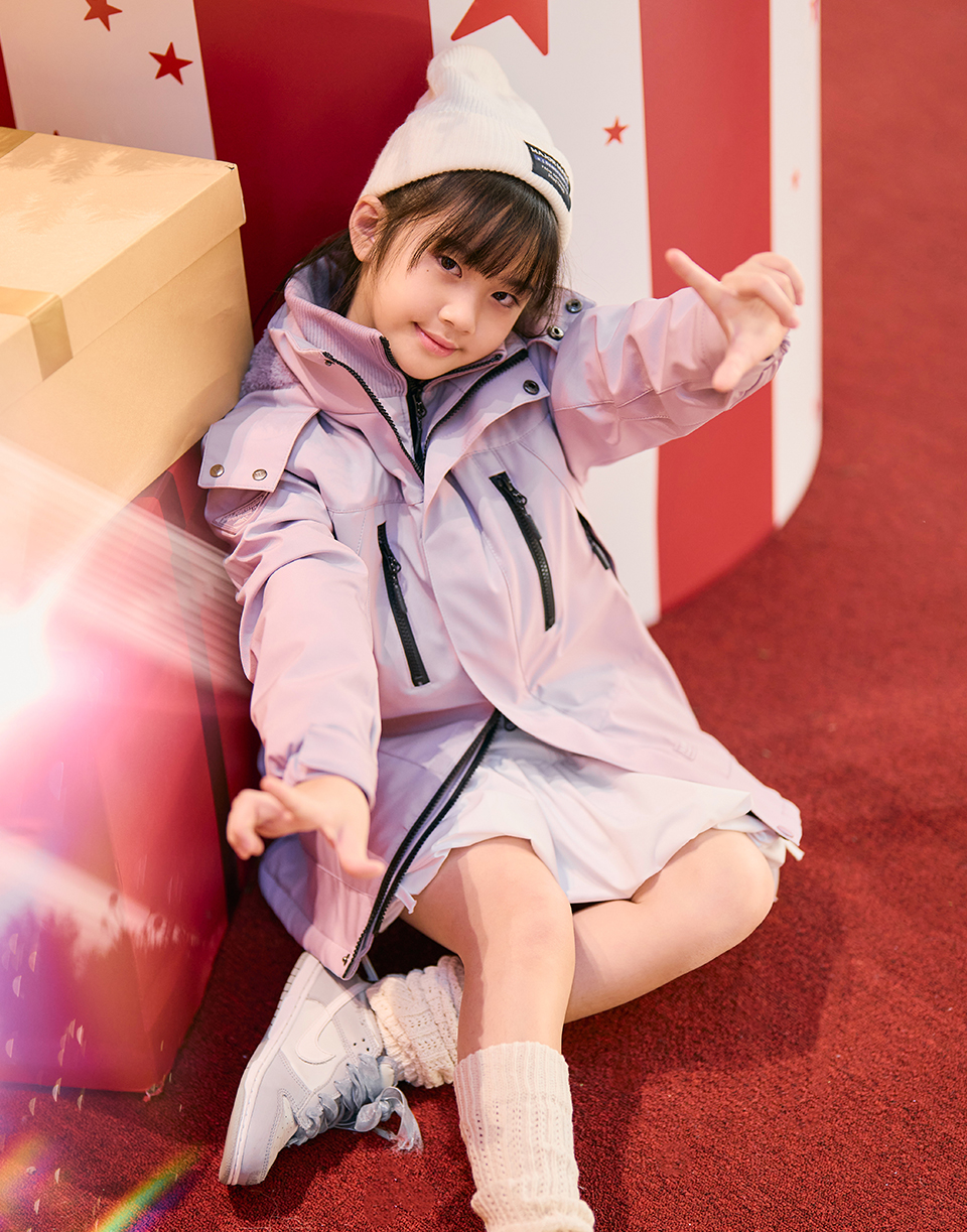 五代禦寒北極絨登峰外套-孩童款