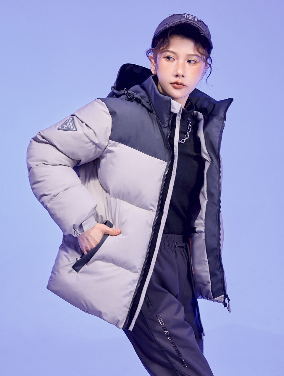 禦寒米其林珍珠絨登峰外套