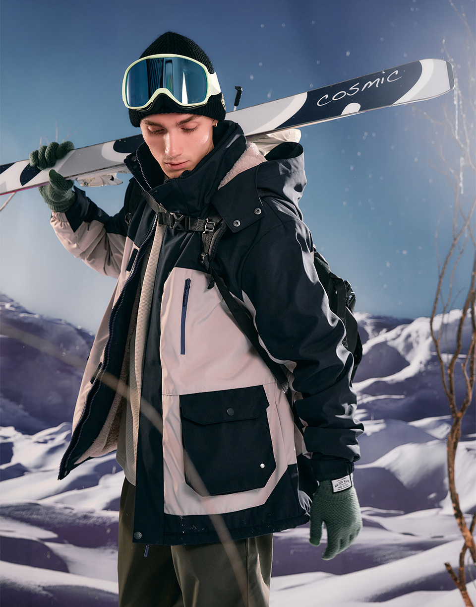 保暖織標針織手套