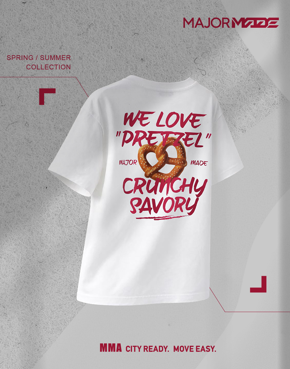 美式蝴蝶餅印花刺繡T