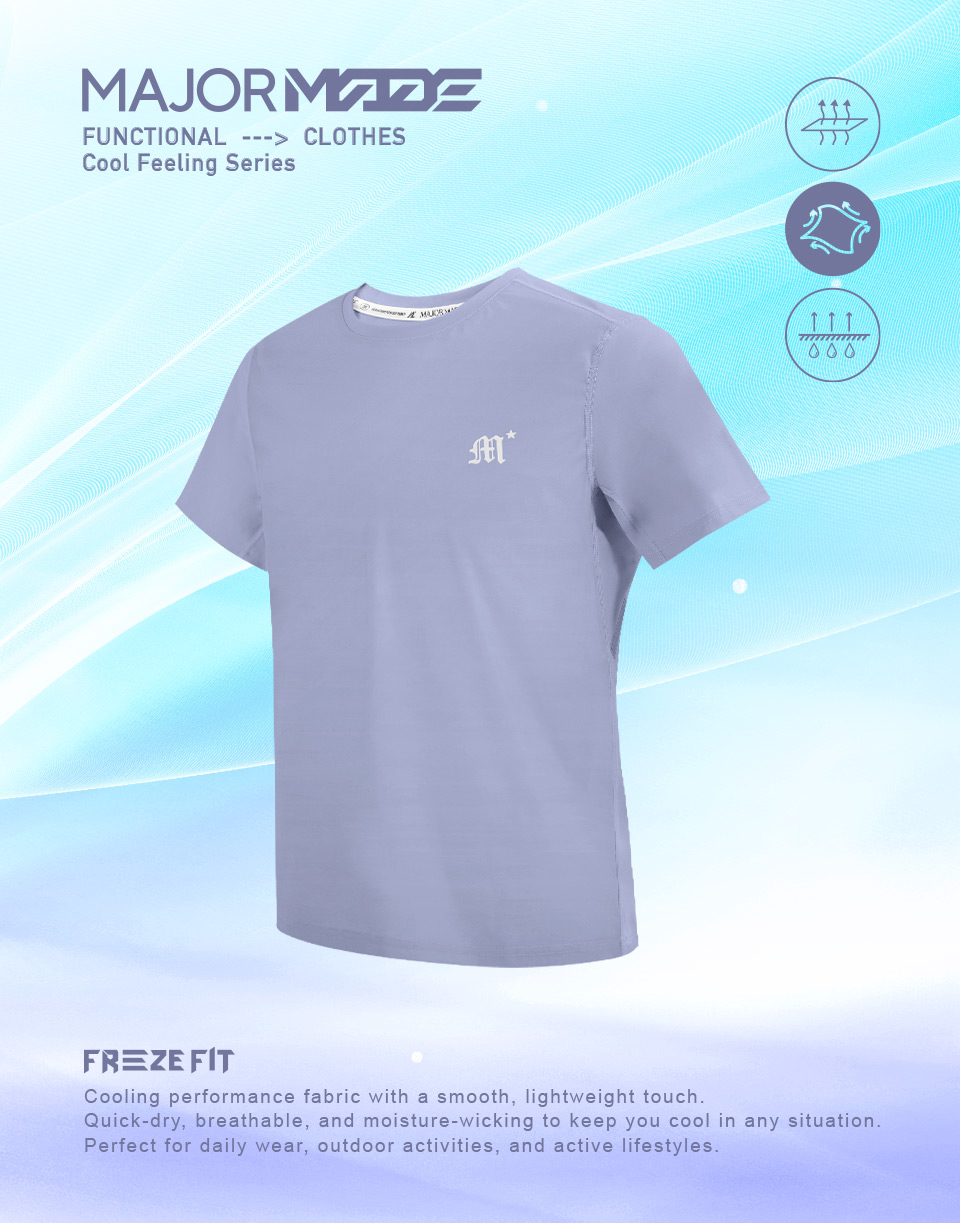 哥德字極涼感機能T