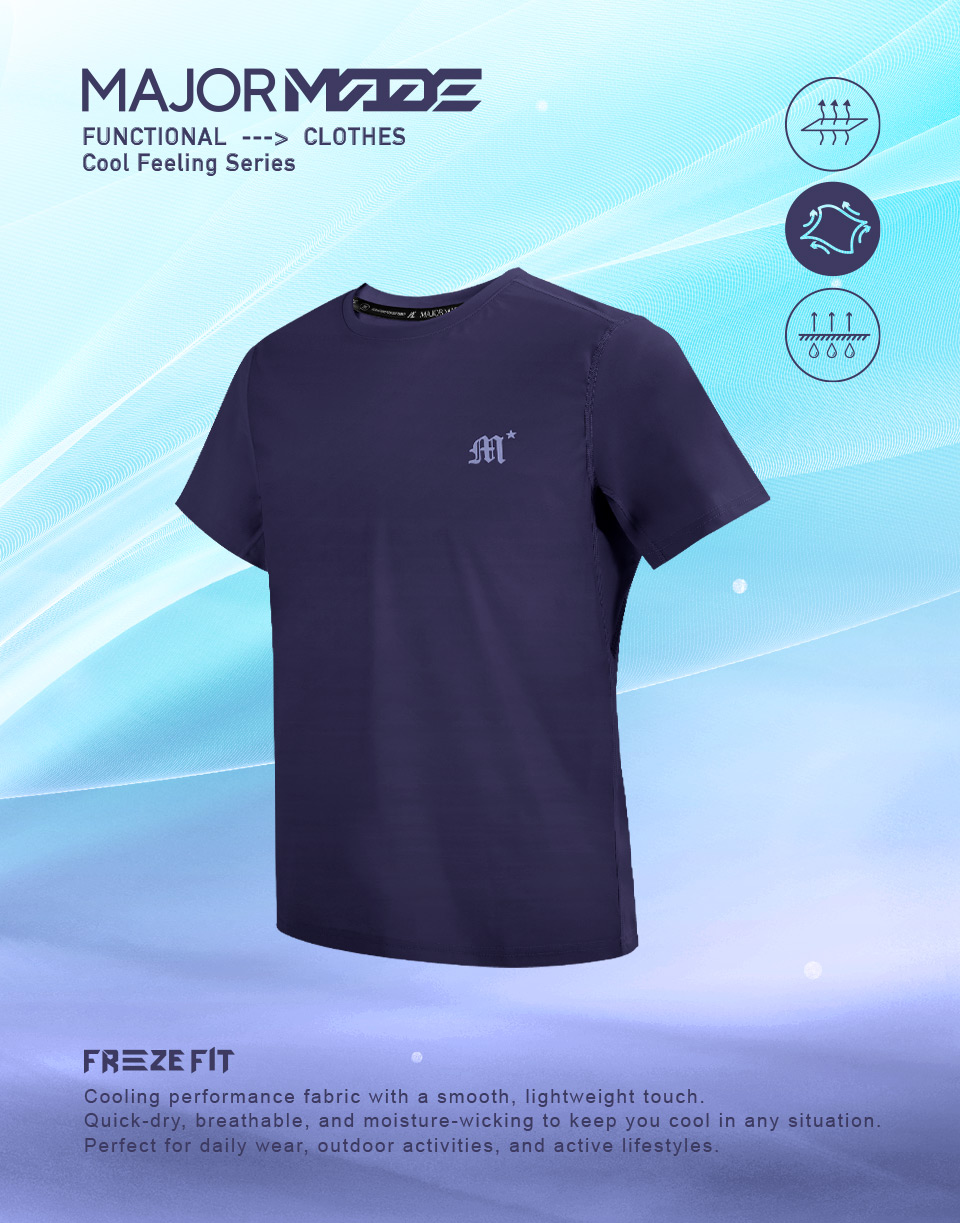 哥德字極涼感機能T