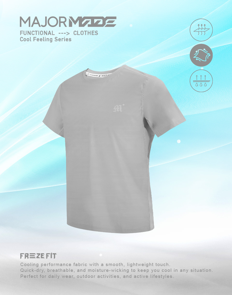 哥德字極涼感機能T