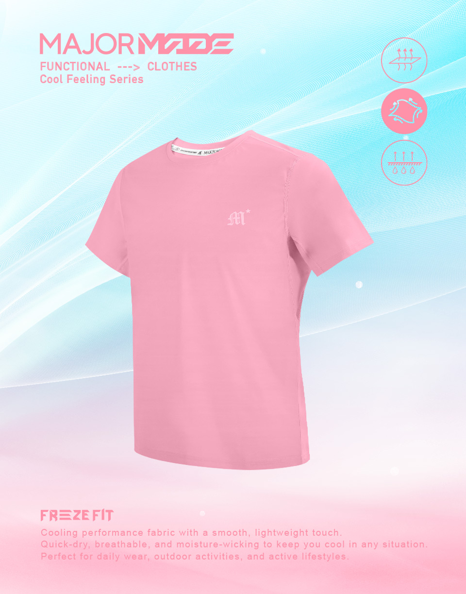 哥德字極涼感機能T