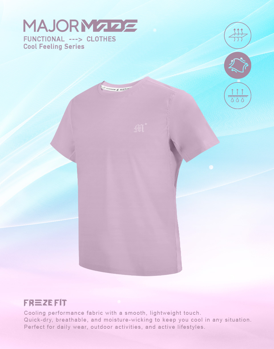 哥德字極涼感機能T