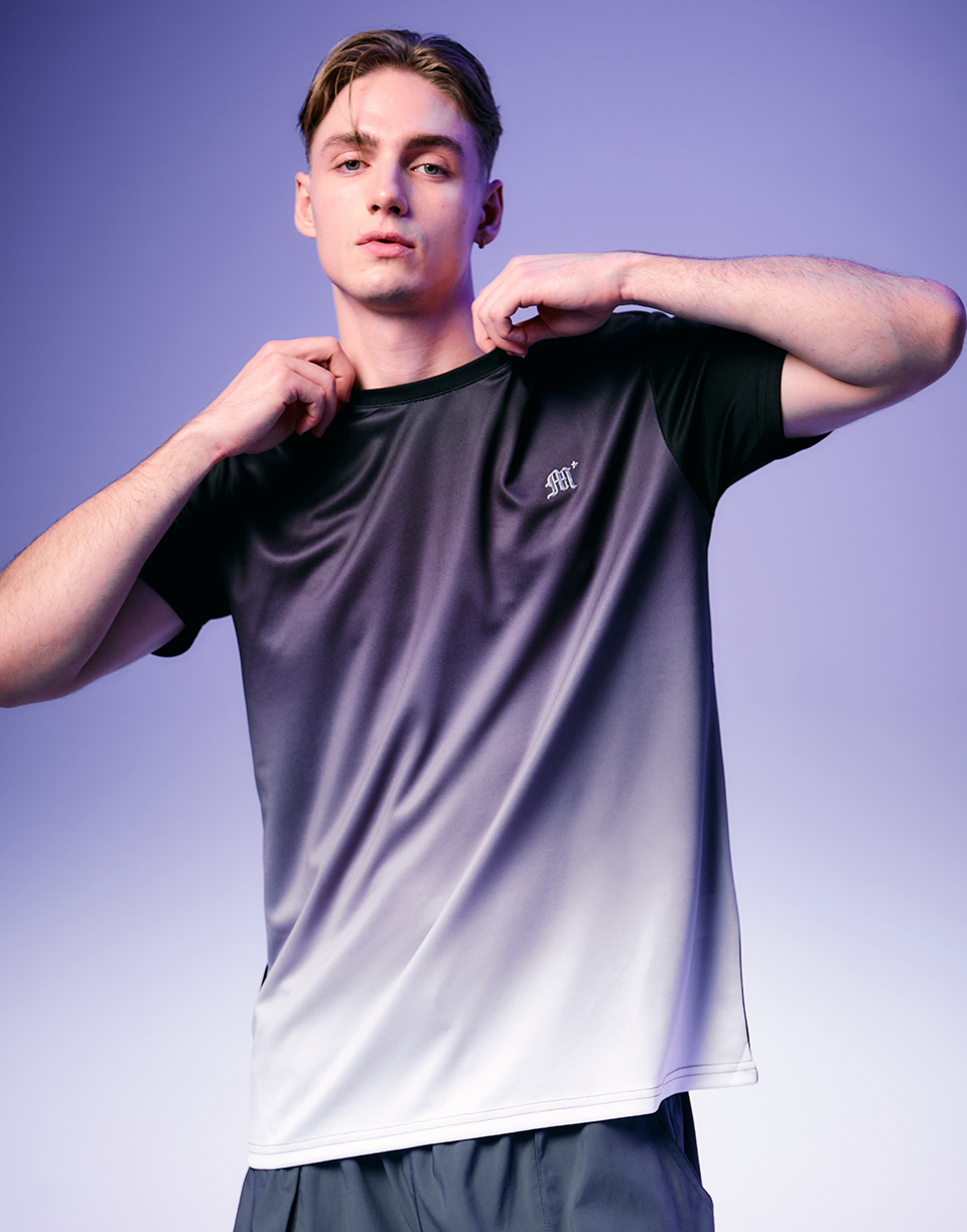 歌德M字機能漸層涼感T