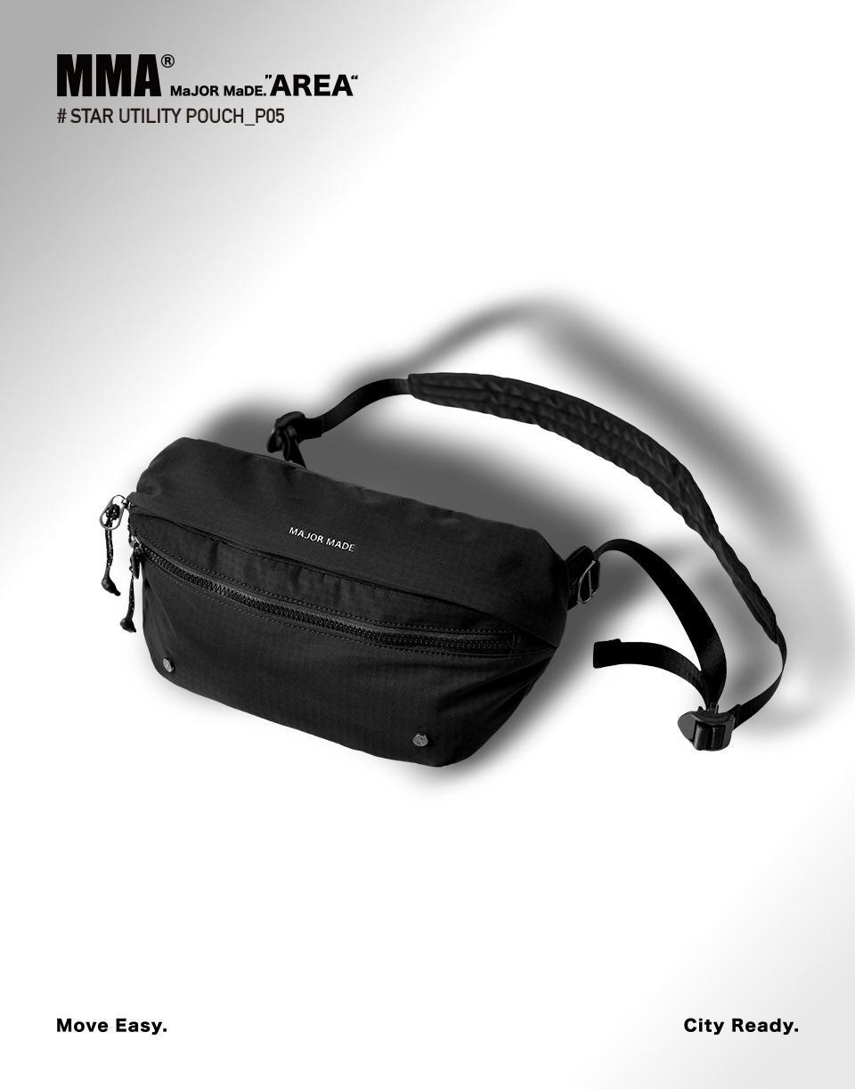 日常減壓格紋雙拉鍊胸包