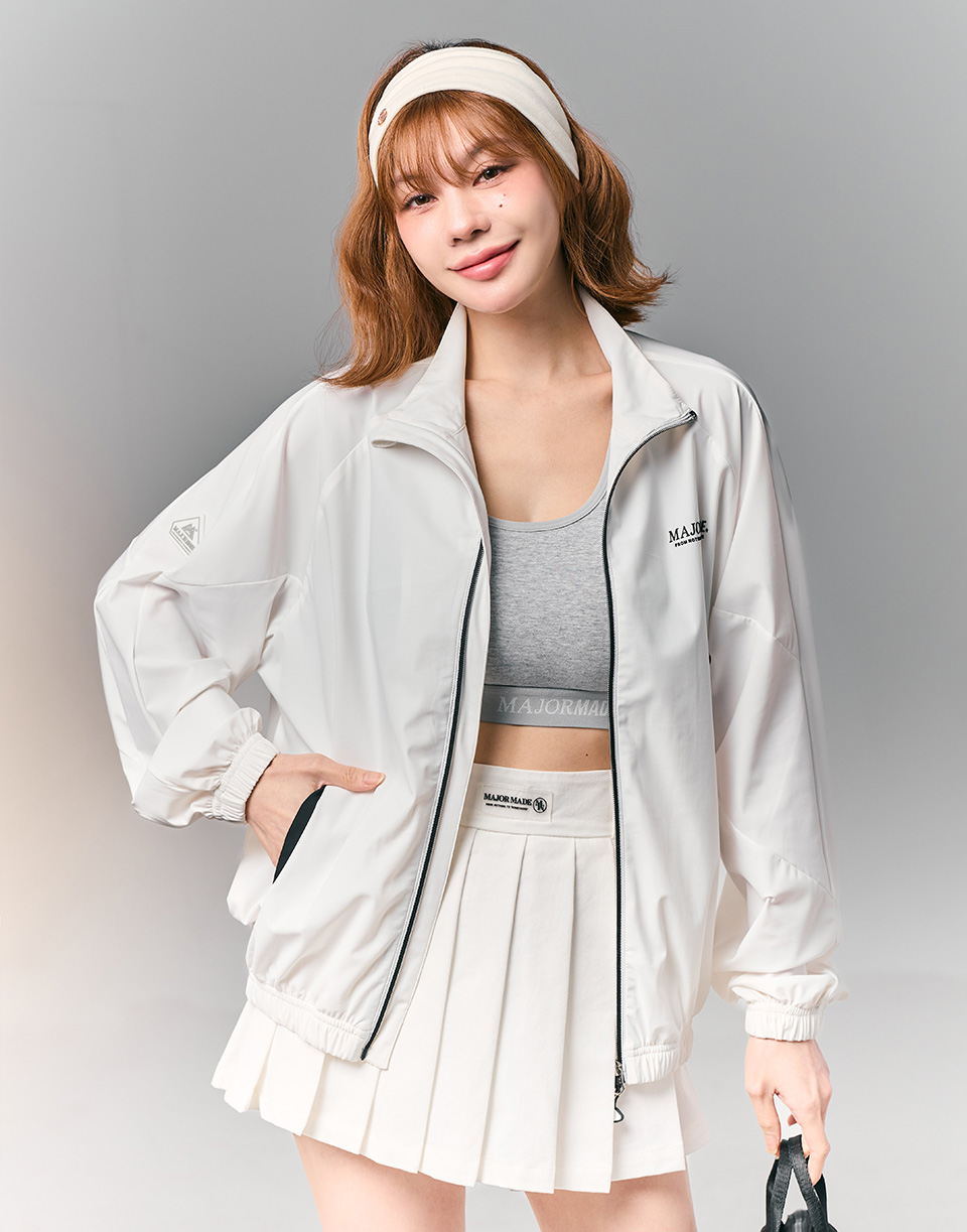 經典甜酷學院百褶裙'