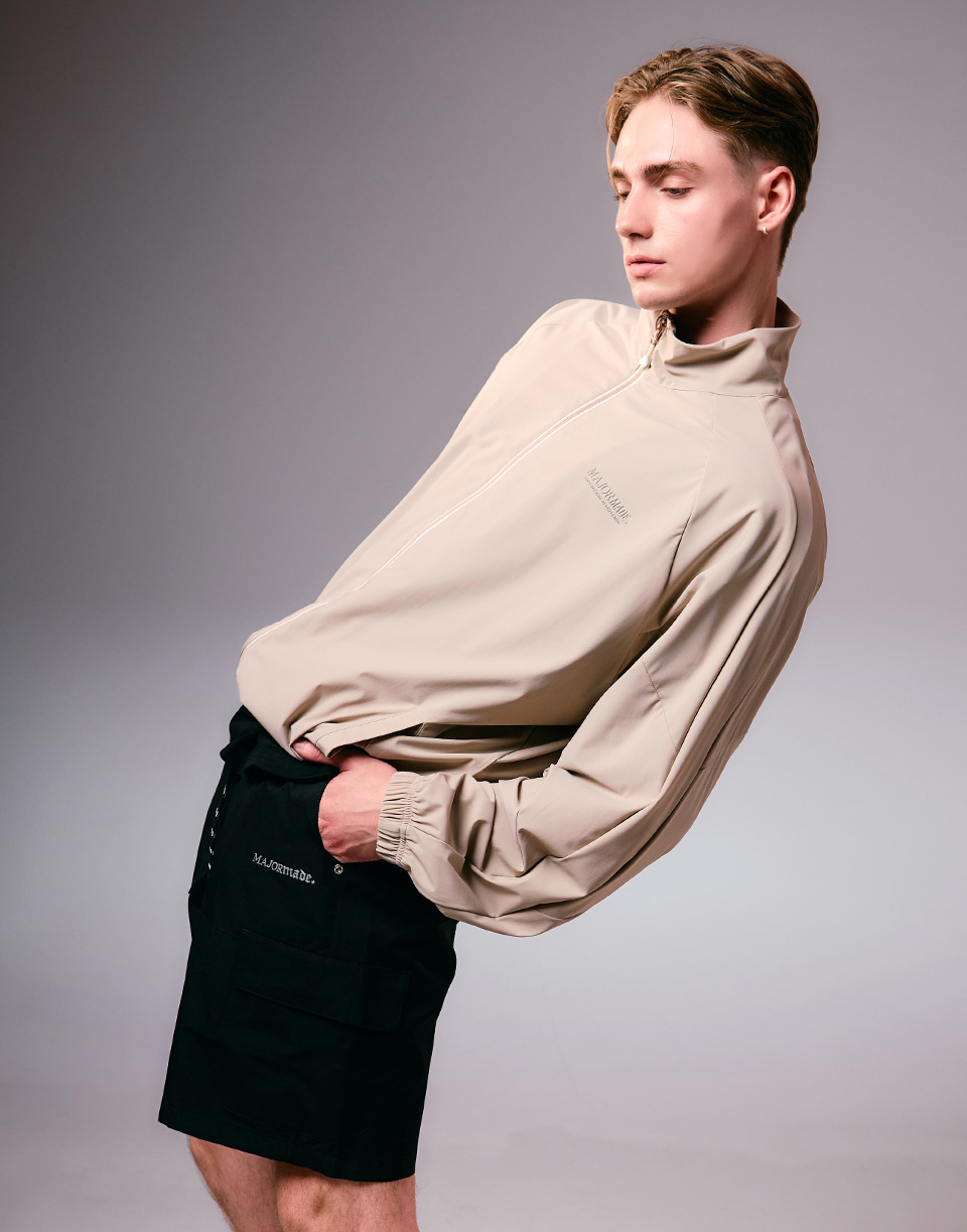 登峰防潑水銀釘工裝短褲