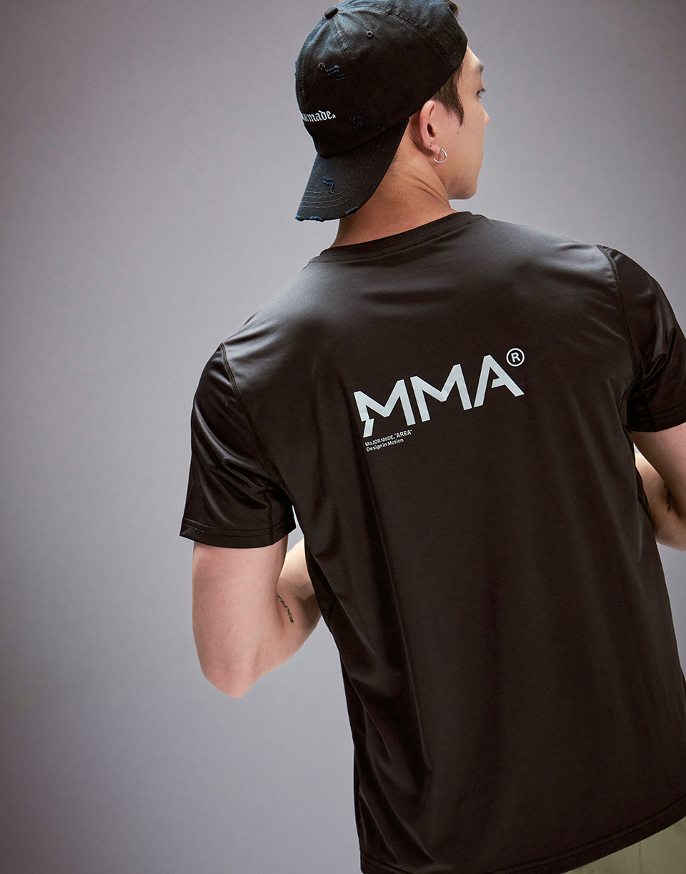 MMA三角極光瞬涼短T