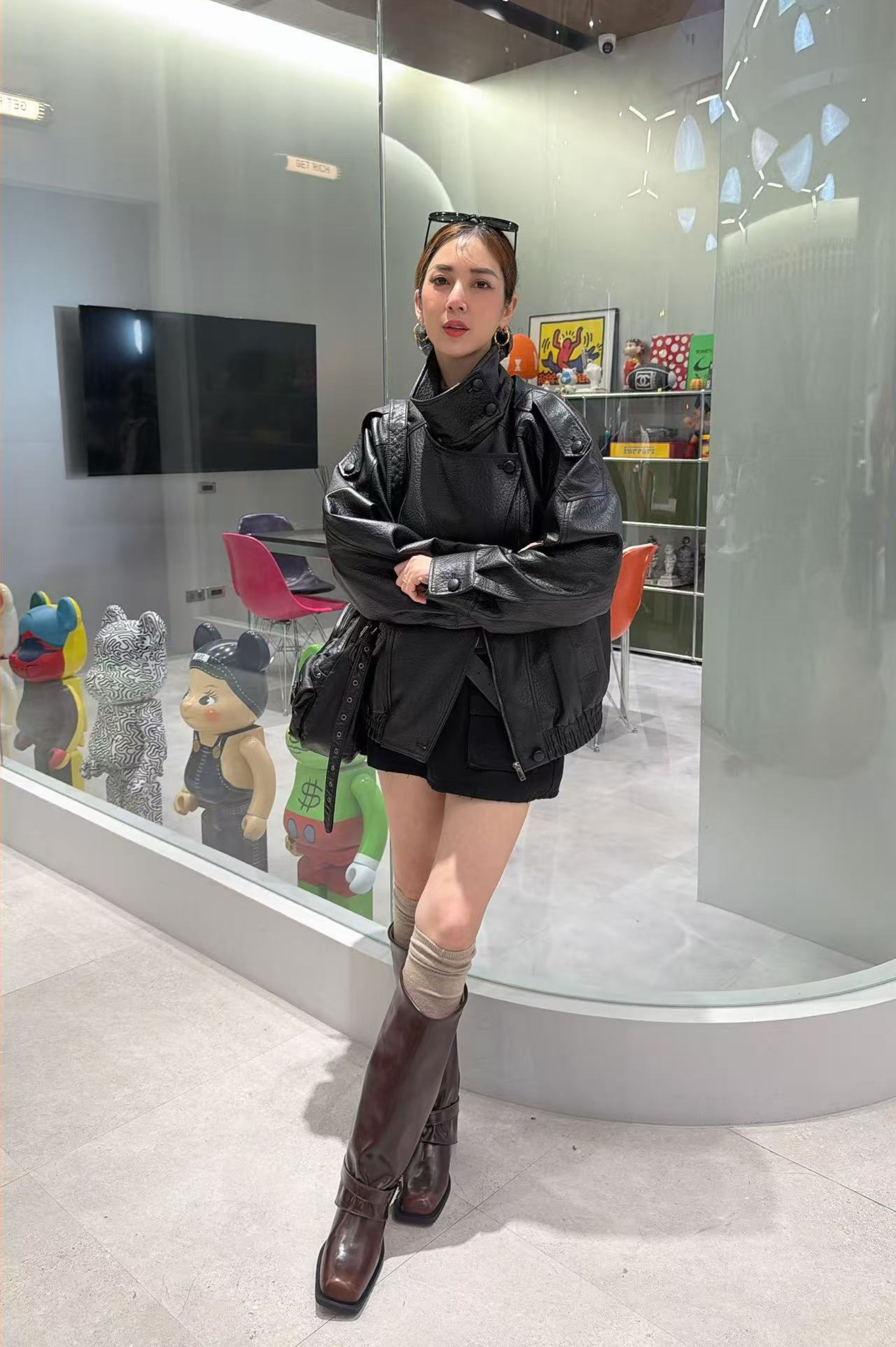 都會質感率性皮外套